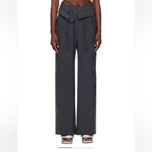 Ottolinger Gray Double Fold Trousers